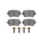 R1 17-20 Audi e-Tron Sportback Rear Semi Met Pads & Hardware Kit