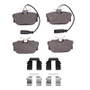 DFC 01-03 Volkswagen EuroVan Rear 4000 HybriDynamic Brake Pads and Hardware Kit