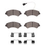 R1 14-22 Ram Promaster 1500 Front Semi Met Pads & Hardware Kit
