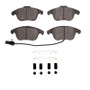 R1 08-17 Audi A5 Front Semi Met Pads & Hardware Kit