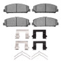 R1 05-24 Infiniti QX80 Front Semi Met Pads & Hardware Kit