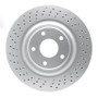 DFC 05-13 Cadillac XLR Front Drilled GeoSPEC Coated Rotor