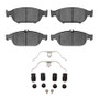 R1 12-14 Mercedes-Benz E550 Front Optimum OE Pads & Hardware Kit