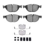 R1 09-18 BMW 535I Front Semi Met Pads & Hardware Kit