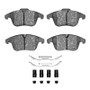 R1 06-18 Jaguar S-Type Front Semi Met Pads & Hardware Kit