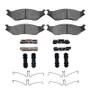 R1 04-20 Coachmen Pursuit Front/Rear Semi Met Pads & Hardware Kit
