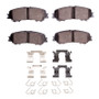 R1 2017-2024 Nissan Titan Rear R1 Optimum OE Pads & Hardware Kit