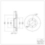 DFC 03-09 Lexus GX470 Front Brake Rotor