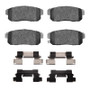 R1 04-11 Mazda RX-8 Rear Semi Met Pads & Hardware Kit