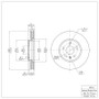 DFC 10-25 Buick Regal Front Brake Rotor