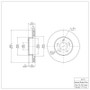 DFC 01-11 Ford Explorer Sport Front Brake Rotor