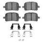 R1 1997-2004 Lexus ES300 Front R1 Semi Met Pads & Hardware Kit