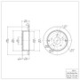 DFC 04-04 Pontiac GTO Rear Brake Rotor