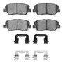 R1 12-16 Hyundai Elantra GT Front Ceramic Brake Pads & Hardware Kit