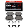 R1 11-16 Mini Cooper Countryman Front Optimum OE Pads & Hardware Kit