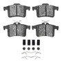 DFC 10-15 Jaguar XFR-S Rear 4000 HybriDynamic Brake Pads and Hardware Kit