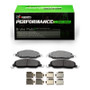 R1 05-14 Ford Mustang Front Performance Sport Brake Pads & Hardware Kit