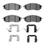 R1 05-14 Infiniti FX37 Front Semi Met Pads & Hardware Kit