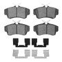 R1 01-10 Chrysler PT Cruiser Front Semi Met Pads & Hardware Kit