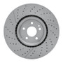 DFC 14-19 Mercedes-Benz GLA45 AMG Front Drilled and Slotted Brake Rotor