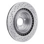 DFC 08-15 Mercedes-Benz C63 AMG Rear Drilled and Slotted Brake Rotor