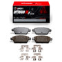R1 06-13 Ford Fusion Rear Optimum OE Pads & Hardware Kit