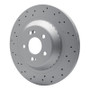 DFC 14-21 Mercedes-Benz S550E Rear Drilled GeoSPEC Coated Rotor