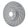 DFC 08-21 Mercedes-Benz C63 AMG Front Drilled GeoSPEC Coated Rotor