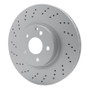 DFC 07-13 Mercedes-Benz S400 (USA) Front Drilled GeoSPEC Coated Rotor