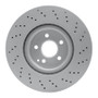 DFC 07-13 Mercedes-Benz S400 (USA) Front Drilled GeoSPEC Coated Rotor