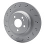 DFC 03-11 Mercedes-Benz E55 AMG Rear Drilled GeoSPEC Coated Rotor