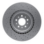 DFC 05-06 Ford GT Front Drilled GeoSPEC Coated Rotor