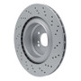 DFC 15-19 BMW X5 Left Rear Drilled GeoSPEC Coated Rotor