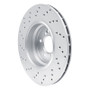 DFC 08-13 BMW M3 Right Rear Drilled GeoSPEC Coated Rotor