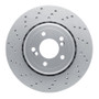 DFC 08-13 BMW M3 Left Rear Drilled GeoSPEC Coated Rotor