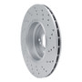 DFC 08-13 BMW M3 Left Rear Drilled GeoSPEC Coated Rotor