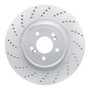 DFC 06-10 BMW M5 Left Rear Drilled GeoSPEC Coated Rotor
