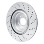 DFC 06-10 BMW M5 Left Rear Drilled GeoSPEC Coated Rotor
