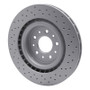 DFC 00-06 Jaguar XKR Front Drilled GeoSPEC Coated Rotor