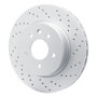 DFC 00-06 Jaguar XKR Rear Drilled GeoSPEC Coated Rotor