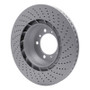 DFC 07-13 Porsche 911 Left Rear Drilled GeoSPEC Coated Rotor