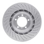 DFC 07-13 Porsche 911 Left Rear Drilled GeoSPEC Coated Rotor