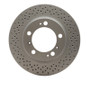 DFC 00-08 Porsche Cayman Rear Drilled GeoSPEC Coated Rotor