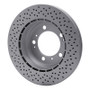 DFC 00-08 Porsche Cayman Rear Drilled GeoSPEC Coated Rotor