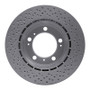 DFC 00-08 Porsche Cayman Rear Drilled GeoSPEC Coated Rotor