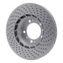 DFC 98-12 Porsche Boxster Left Front Drilled GeoSPEC Coated Rotor