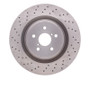 DFC 08-14 Lexus IS F Front Drilled Brake Rotor