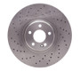 DFC 16-23 Mercedes-Benz E450 Front Drilled Brake Rotor