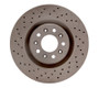 DFC 05-06 Ford GT Rear Drilled Brake Rotor