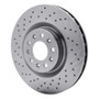 DFC 05-06 Ford GT Rear Drilled Brake Rotor